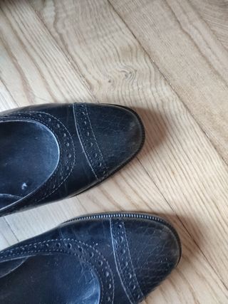 ULTIMOS DÍAS. Zapatos piel salones señora talla 36