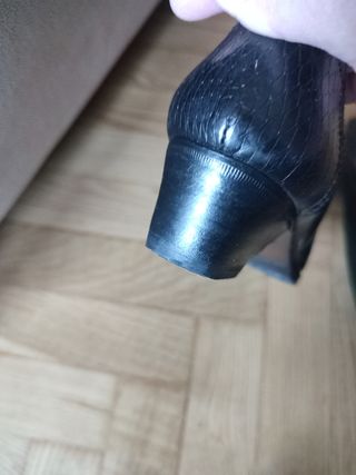 ULTIMOS DÍAS. Zapatos piel salones señora talla 36
