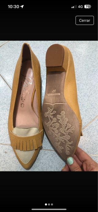 Zapato plano 