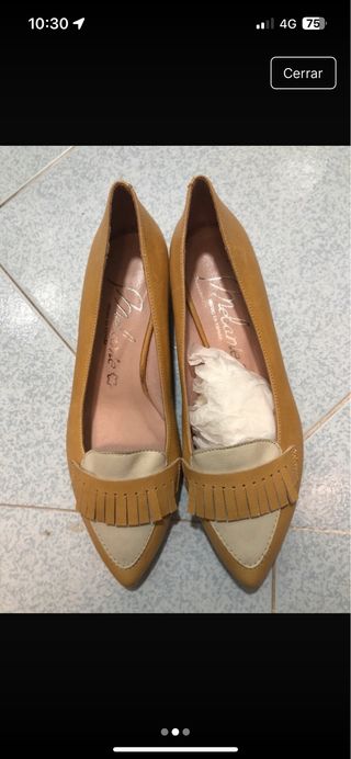 Zapato plano 