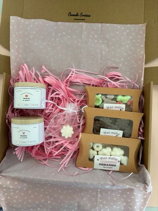 Caja Velas y wax melts