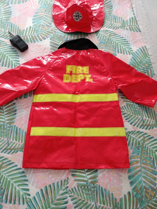 Disfraz bombero 3 a 6 años