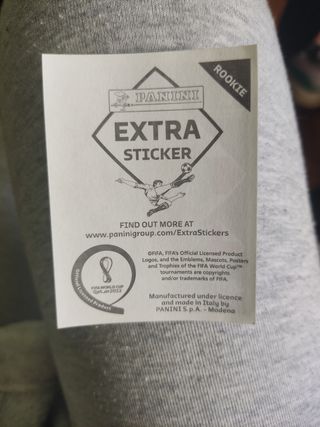 Cromo EXTRA STICKER Bellingham mundial