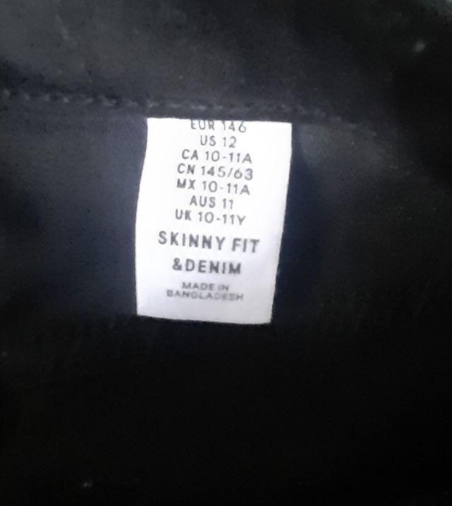 Lote 3 pantalon vaquero niño.