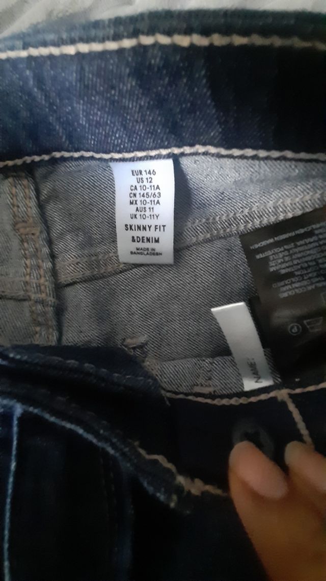 Lote 3 pantalon vaquero niño.