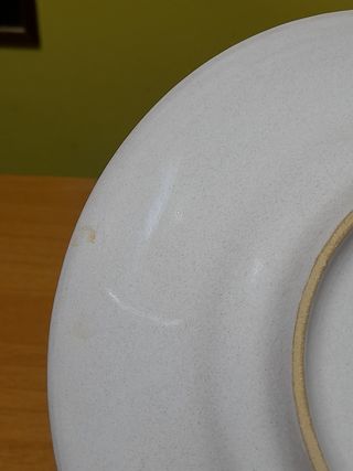 PIATTO ESPOSITORE IN MAIOLICA VINTAGE