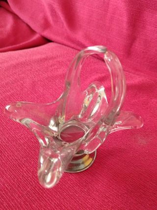 Adorno cristal antiguo