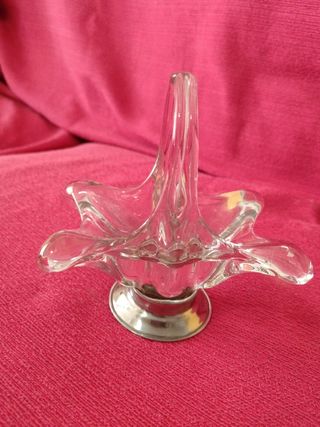 Adorno cristal antiguo