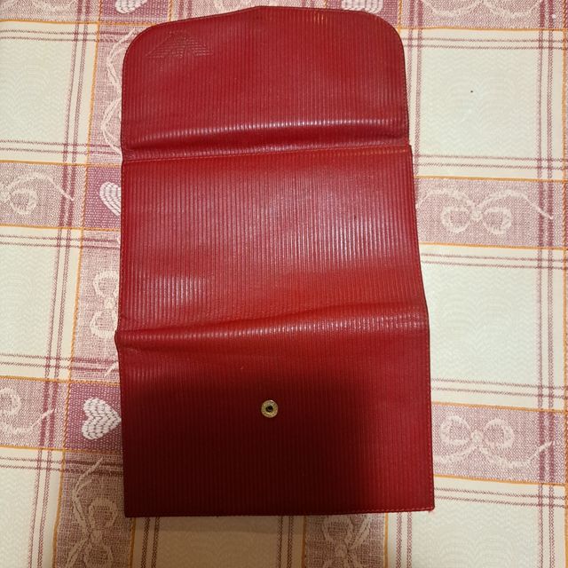 Portafoglio rosso Emporio Armani vintage