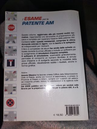 Libro per patente AM 