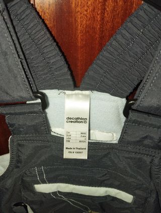 Ropa nieve niño