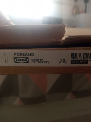 Puertas de armario forsand beige