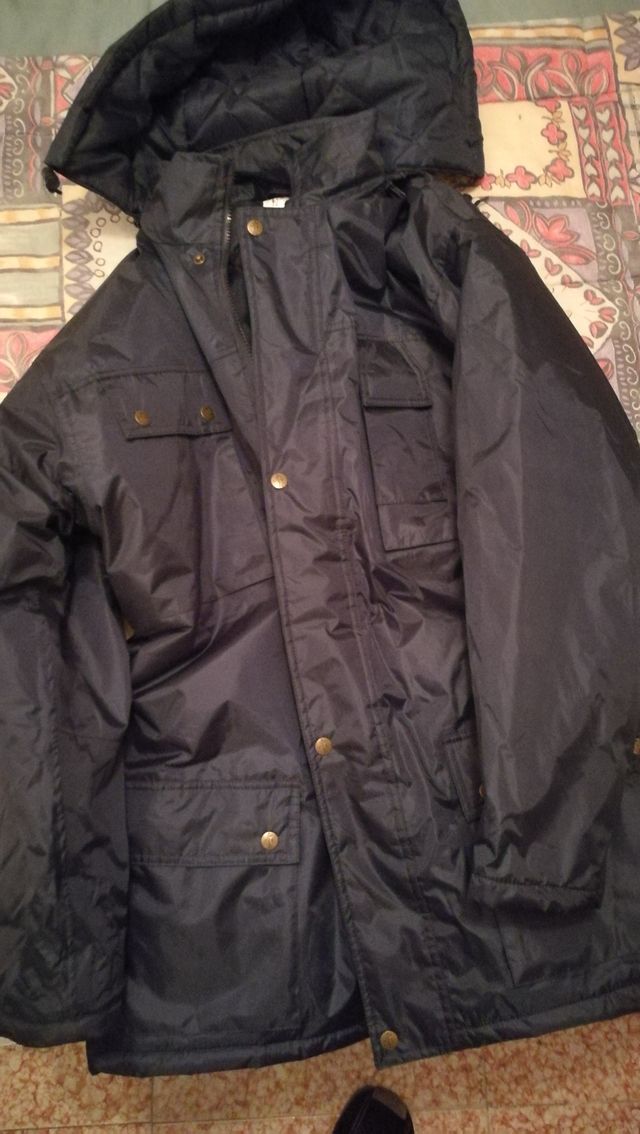 Parka coverguard ripstop. Talla L.