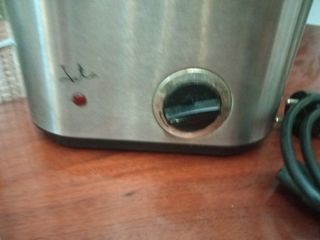 Freidora inoxidable de 0,9Litros