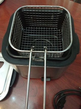 Freidora inoxidable de 0,9Litros