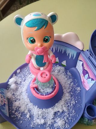 Bebé llorón lágrimas mágicas