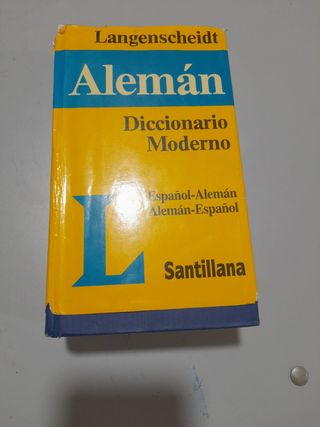DICCIONARIO ESPAÑOL ALEMAN SANTILLANA