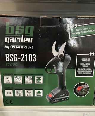 TIJERA PODA ELECTRICA BSG GARDEN MODELO 2103 OMEGA