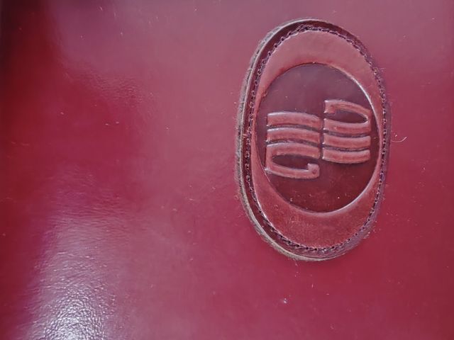 Set toilette uomo Vintage in pelle vera