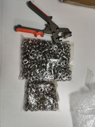 Alicate prensa ollados manual