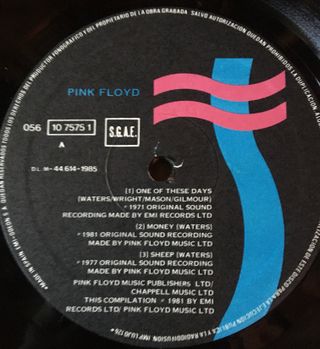 PINK FLOYD - A COLLECTION OF GREAT DANCE SONGS LP