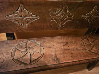 Banco de madera antiguo