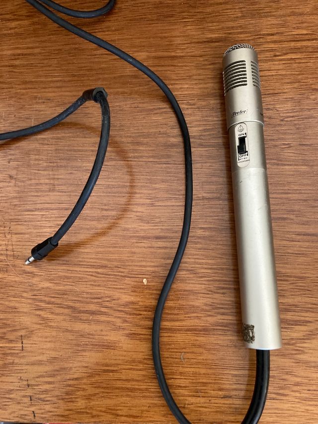Microfono profesional vintage