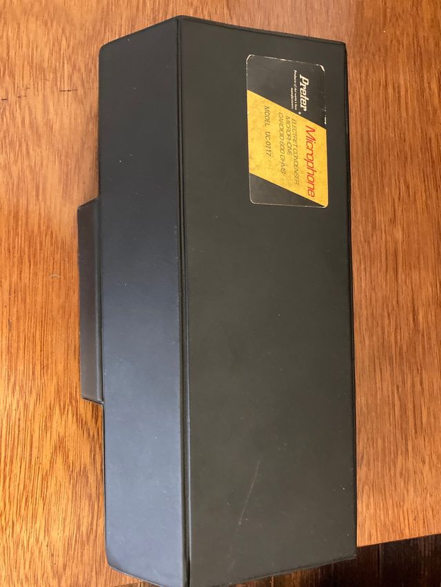 Microfono profesional vintage