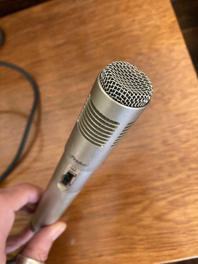 Microfono profesional vintage