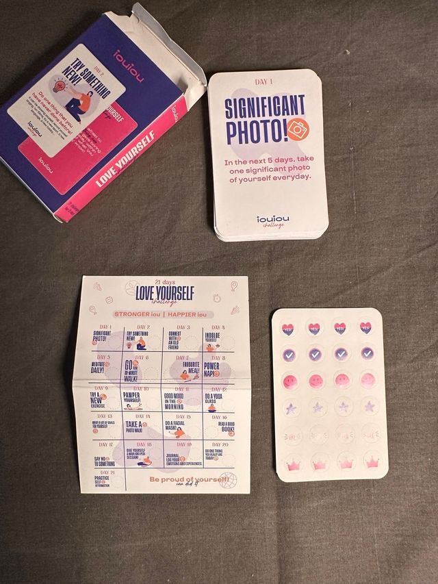 Cartas de amor próprio desafio 21 dias novas