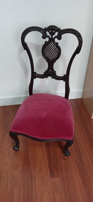 Antigua silla descalzadora