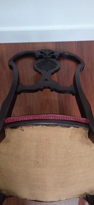 Antigua silla descalzadora