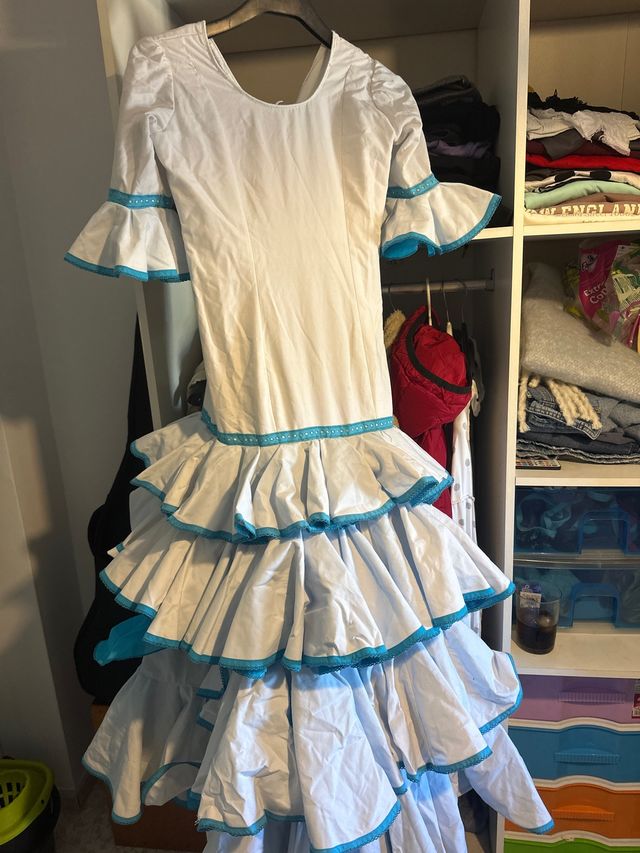 Traje flamenca niña