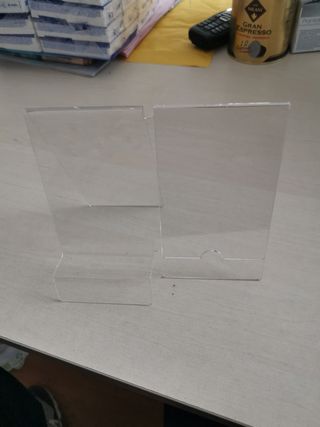 Espositori plexiglass.