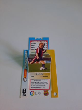 Cartas de Futbol Barça Lote X5