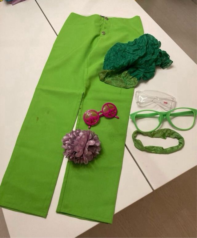 Disfraz Años 60 Hippie Flower Power