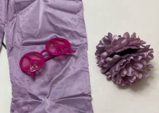 Disfraz Años 60 Hippie Flower Power