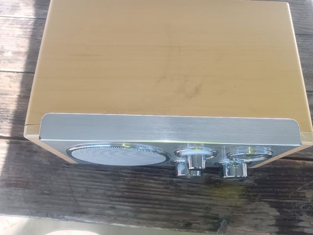 Radio estilo vintage.