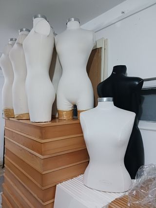 Busto manequim mulher