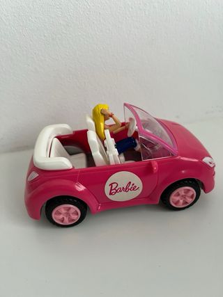 Coche Barbie rosa