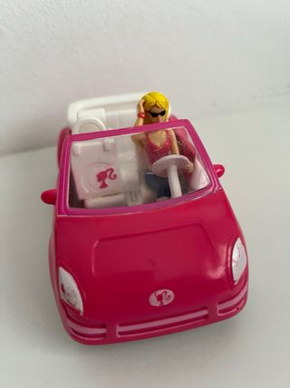 Coche Barbie rosa