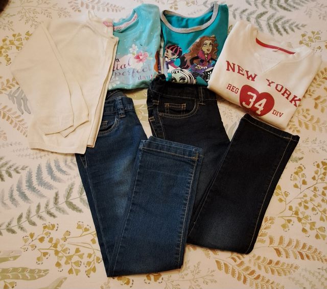 Ropa Niña variada T.5-6 y 7-8.