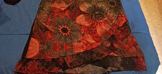 Blusa Desigual volantes talla XL