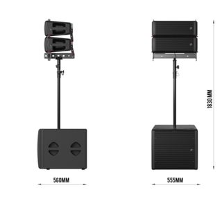LINE ARRAY NUEVO AUDIBAX