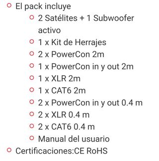 LINE ARRAY NUEVO AUDIBAX