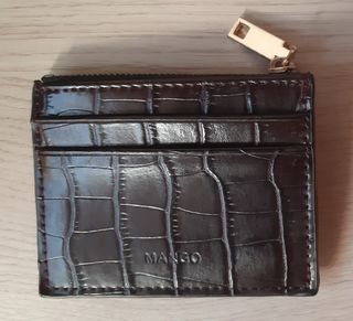 Monedero para tarjetas y monedas Mango