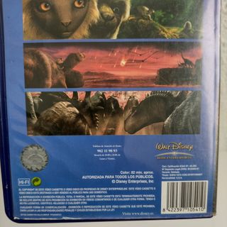 Dinosaurio VHS Walt Disney Los Clasicos