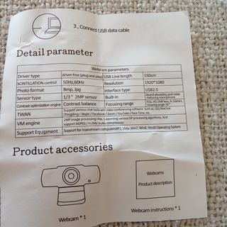 Webcam Full HD 1080P