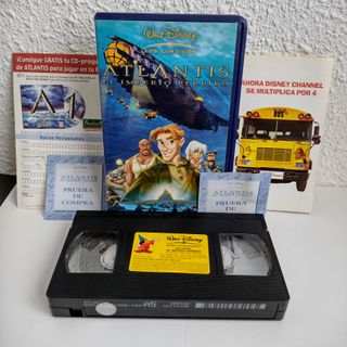 tlantis El Imperio Perdido VHS | Walt Disney