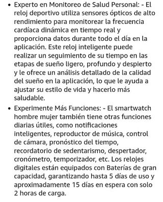 Reloj Inteligente Bluetooth Android sin usar noenv